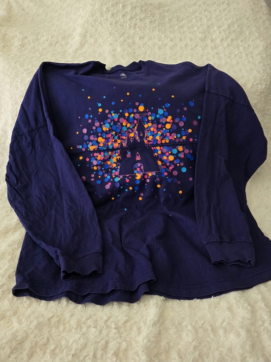 Disney Sweaters - Disneyland Spirit Jersey Long-Sleeve Castle - Navy
